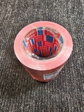 QTY 6 Tesa 60404-00001-00 25 mm x 66 m PVC Packaging Tape, Red