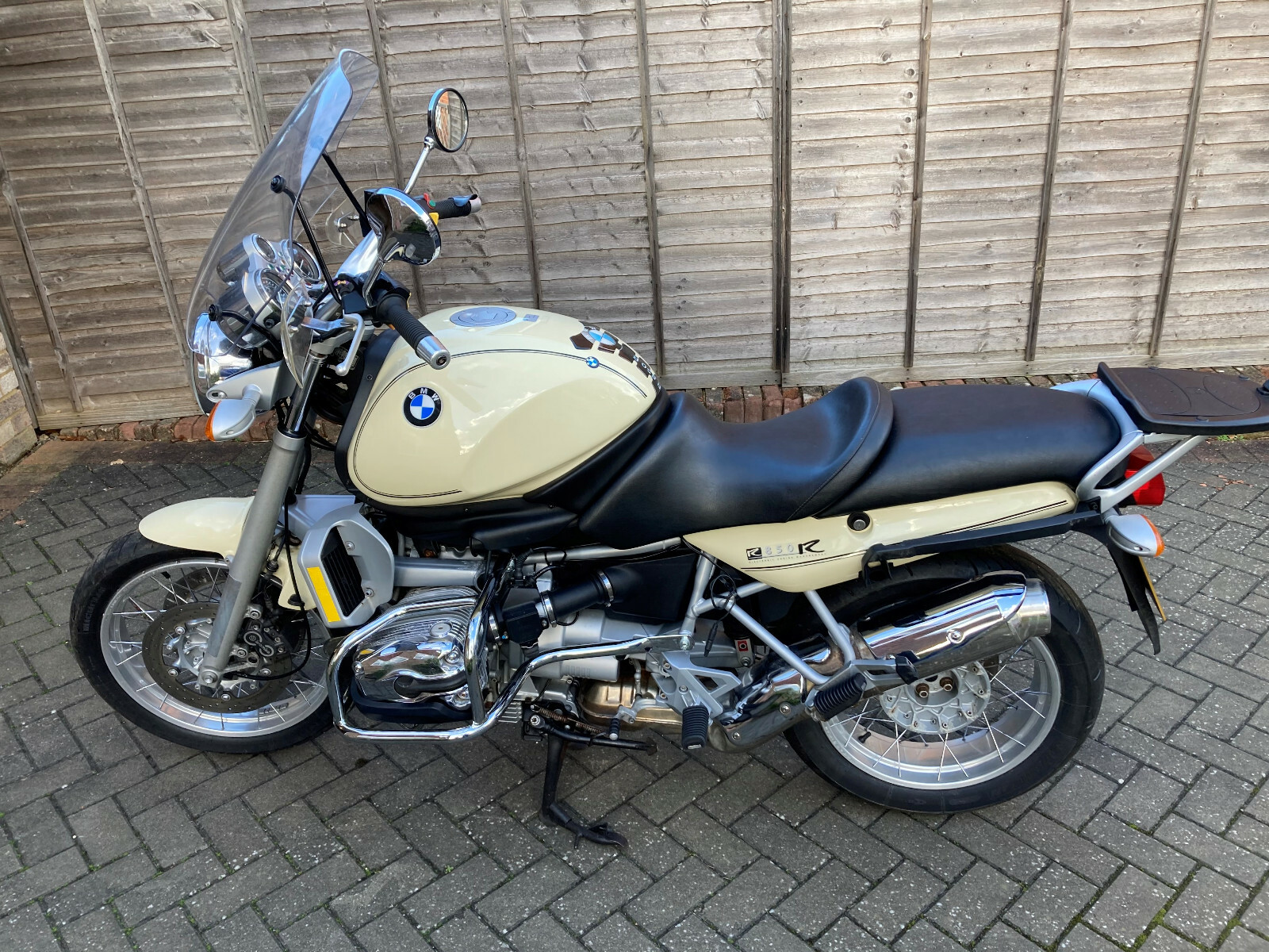 BMW R1100r Engine Guard Crash Bar Crashpad Chrome R850r for sale online