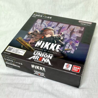 Japanese Bandai Trading Cards Union Arena Booster Box - Goddess Of Victory NIKKE, Japanese Sealed, Bandai 2024 Japanese Bandai Trading Cards Union Arena Booster Box - Goddess Of Victory NIKKE, Japanese Sealed, Bandai 2024