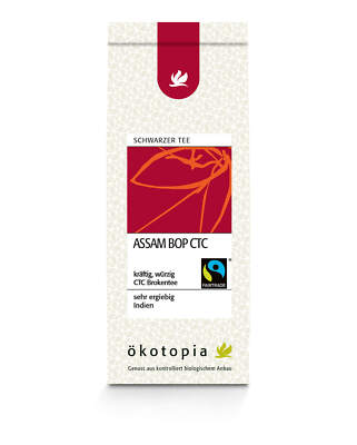 Ökotopia Schwarzer Tee Assam Bop CTC 1 x 500 g