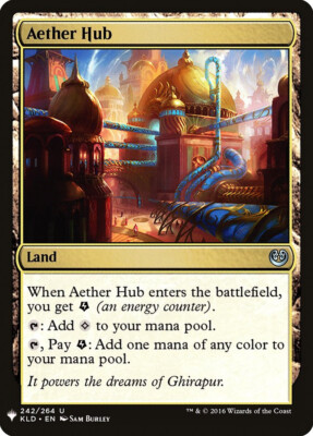 Magic MTG Tradingcard Mystery Booster 2019 Aether Hub 1650/1694