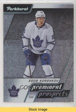 2020-21 Upper Deck Parkhurst Prominent Prospects Egor Korshkov #PP13 READ 09zw