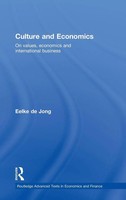 Eelke De Jong | Culture And Economics | Buch | Englisch (2009) | Routledge