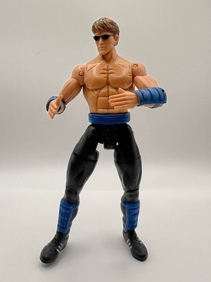Mortal Kombat Johnny Cage Jazwares 2006 Deception 6'' Action Figure Loose Rare