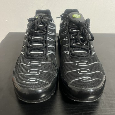 Nike Air Max Plus TN Tuned Black Volt Cool Grey FQ2381-001 Men's  Size 15