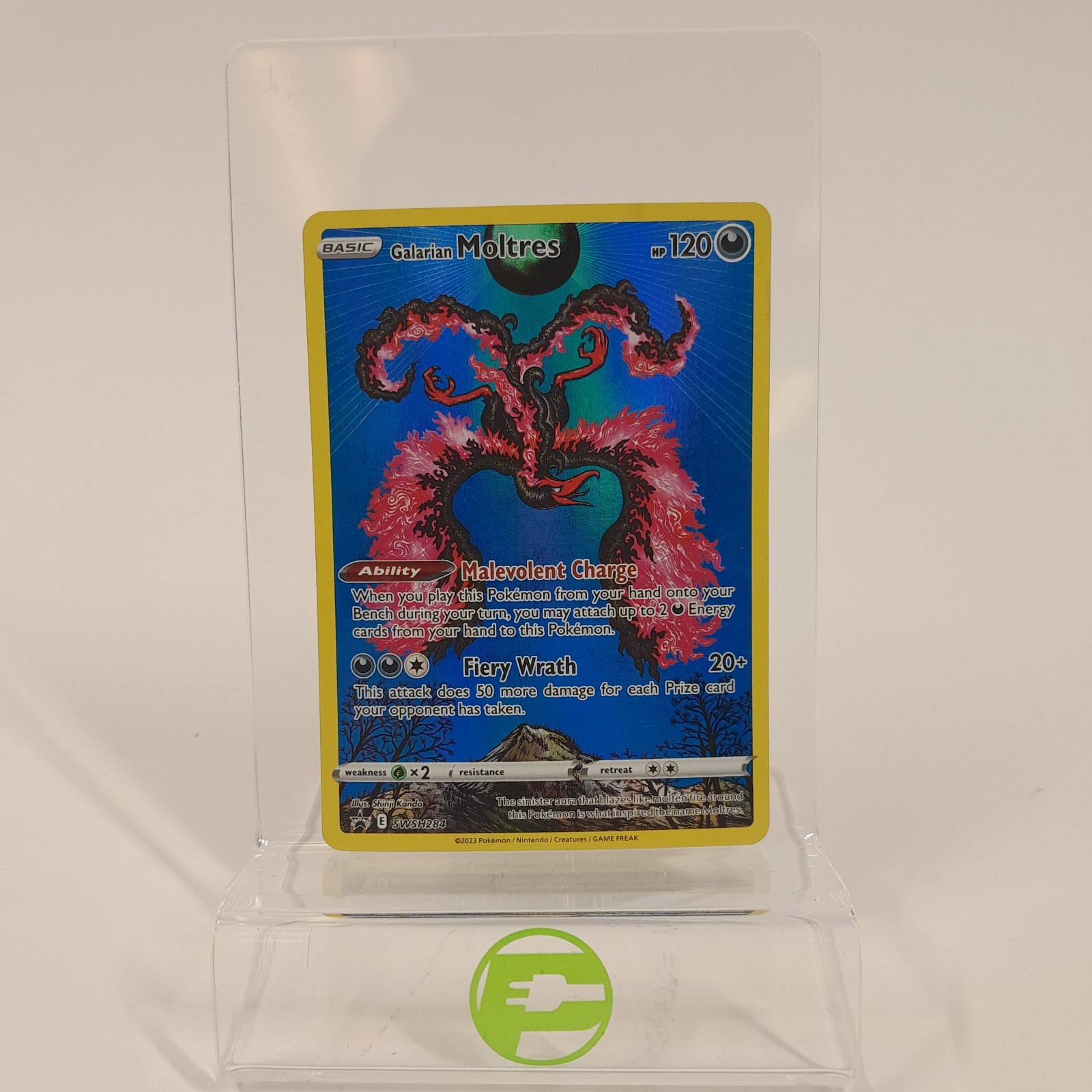 Pokémon TCG Sword & Shield Galarian Moltres SWSH284 Holo English Promo