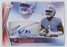 2022 SAGE Low Series Sneak Peek Red Kyler McMichael #SPA-KM2 Auto f0n