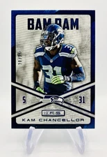 Kam Chancellor 2014 Rookies & Stars AKA Bam Bam #AKA11 Blue /25 Seattle Seahawks