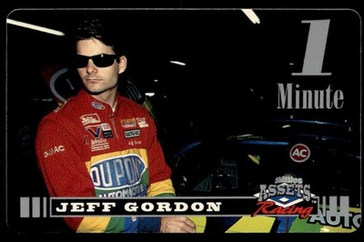 1995 Assets 1 Minute Phone Card Jeff Gordon #B