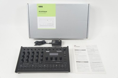 KORG drumlogue Hybrid Drum Machine Analog Digital Synthesis Sampler Effects MINT