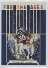 2022 Panini Legacy For the Ages Blue 44/50 Terrell Davis #FA-8 HOF kk4