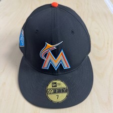 New Era Miami Marlins Authentic Collection On-Field 59FIFTY Fitted Cap Size 7