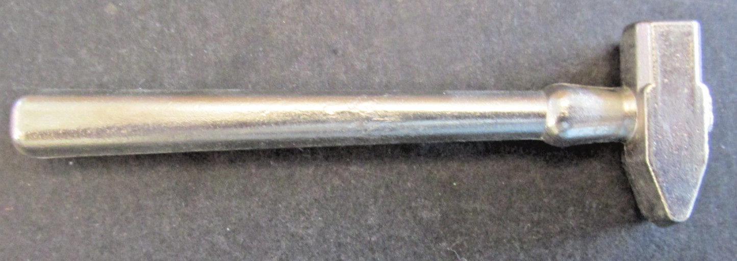 VTG SEE's CANDIES CANDY Hammer Toffee Brittle ADVERTISING Silver Tone Metal