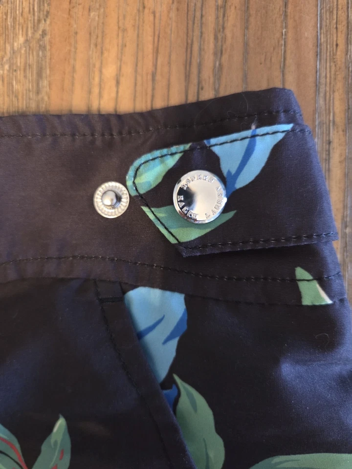 Lauren Ralph Lauren Polo Floral Board Shorts Mujer 18 Playa Vacaciones Cintura Ajustable Foto 4 de 4