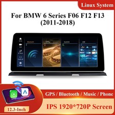 12.3 Zoll Linux Apple CarPlay Autoradio GPS F�r BMW 6 Series F06/F12/F13 CIC/NBT