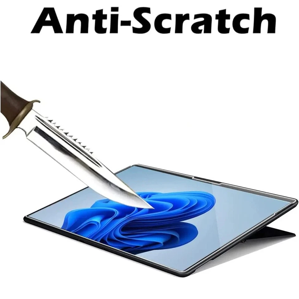 2PCS For Microsoft Surface Pro 12 Tempered Glass Film Screen Protectors HD Films - Image 3 of 4