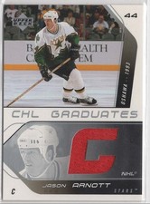 2002-03 Upper Deck UD CHL Graduates Jason Arnott Game Jersey #CG-JA Stars