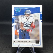 2020 Panini Donruss - Rated Rookie #333 Darrynton Evans (RC) Titans Rookie