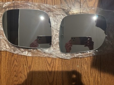 OEM VW Audi Mirror Glass Set L+R Heated Aspherical 8R0857535E 8R0857536G 