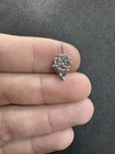 1.1g Disney Sterling Silver 925 Flower Pendant Jewelry lot M