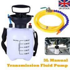 3L Manual Transmission Fluid Pump Gearbox Oil Filling Filler Tool ATF Adapter UK