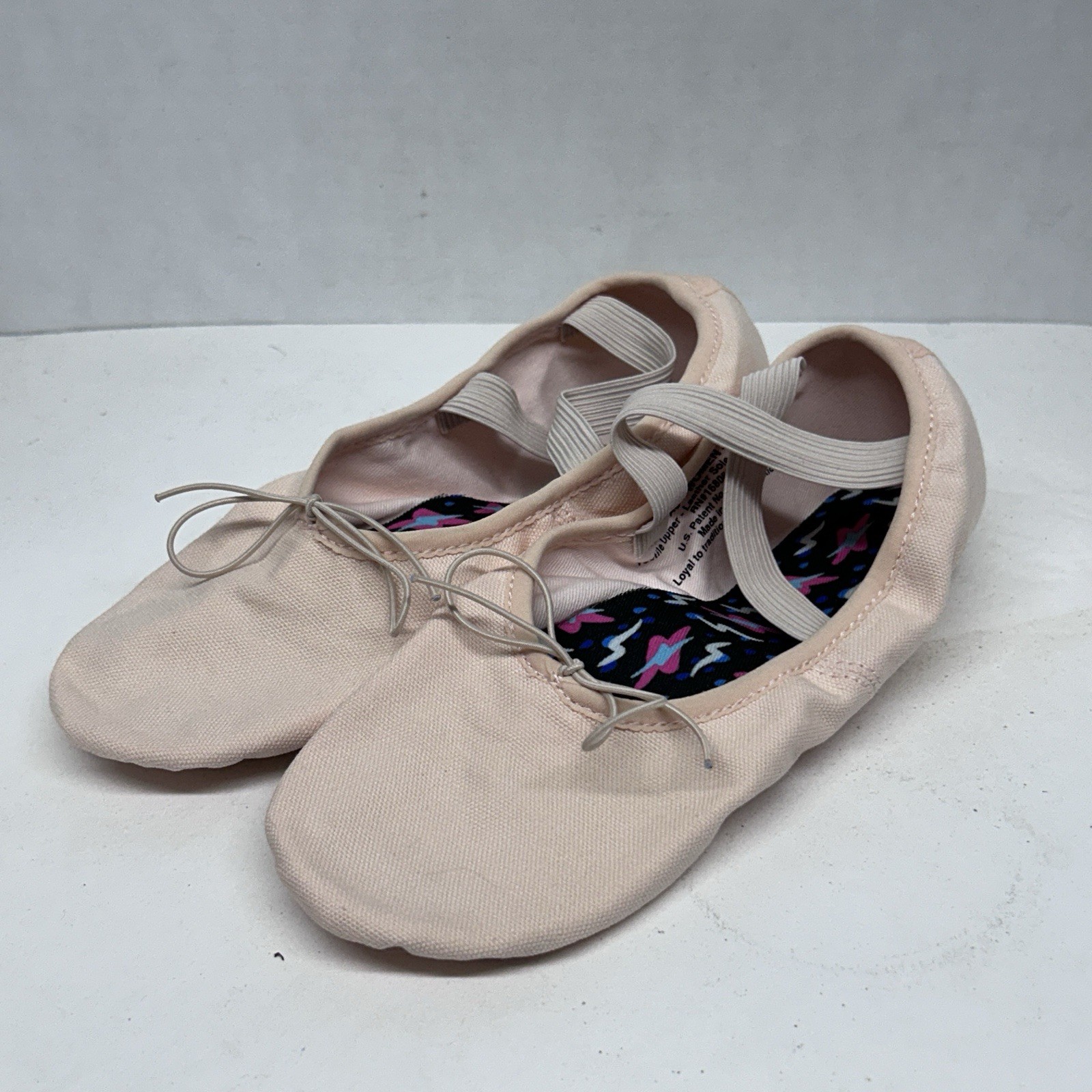 Orza Pink Split Sole Canvas Ballet Shoes Women's 8M OP2.0.