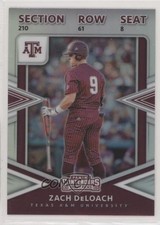 2020 Panini Elite Extra Edition College Tickets Holo Prizm Zach DeLoach 3l7