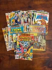 Marvel Comics Vintage Lot of 22 mixed Fantastic Four, Spider Man, The Thing etc