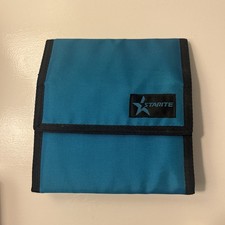 Vintage STARITE 6-Cassette Carrying Case Teal Nylon