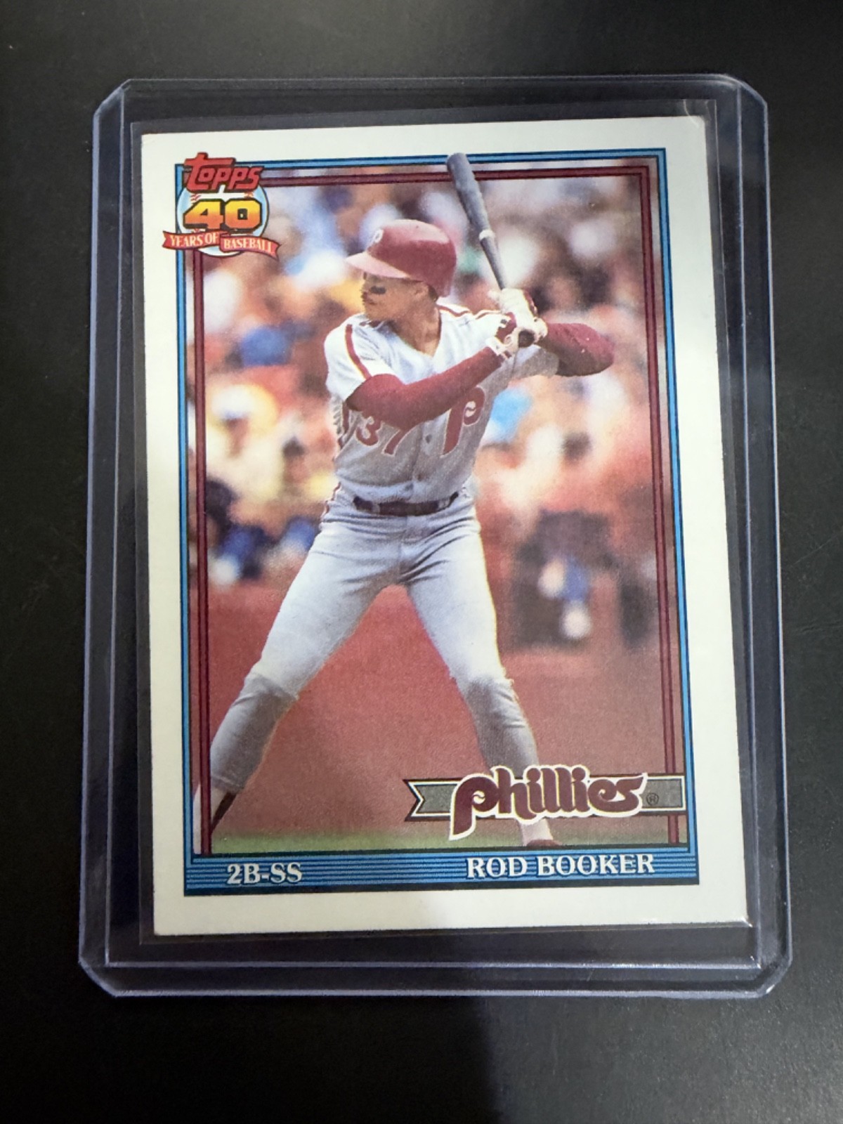 1991 Topps Rod Booker #186