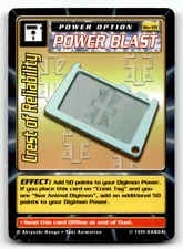 Digimon Digi Battle - Crest of Reliability Bo-101 - Series 2 Bandai