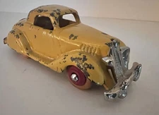 1930's VINTAGE HUBLEY CAST IRON FORD BREWSTER -4-INCH TAKE-APART HARDTOP COUPE