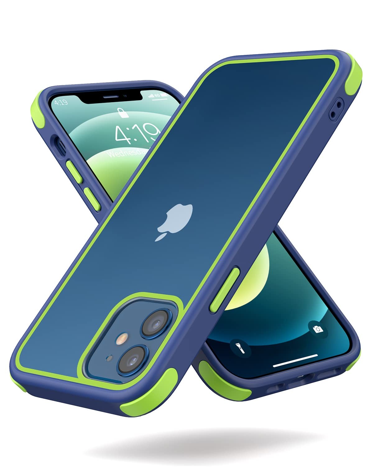 Coque silicone iPhone 12 antichoc transparente souple hybride 12 Pro