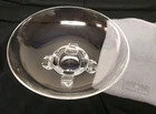 Steuben 8" Crystal Bowl 7909~John Dreves~4 Scroll Feet Signed & Protector Bag