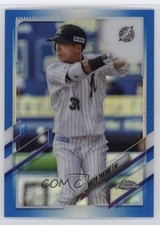 2021 Chrome NPB Nippon Professional Baseball Blue Refractor Akito Takabe b6y