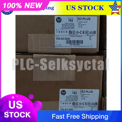 NEW Allen Bradley 193-EC3DD E3 PLUS Overload Relay 9-45A 600VAC US Free Tax