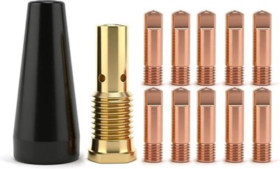 12PK Contact tip kit Fit Campbell Hausfeld Flux Core 80 Gasless Welder WF2000