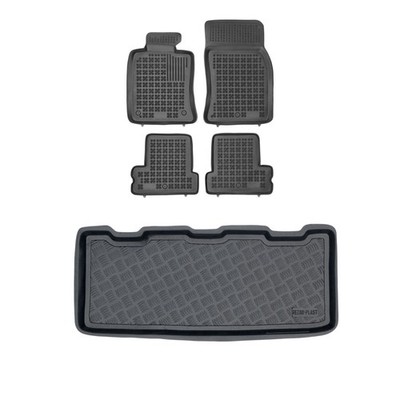 Rezaw-Plast Floor Mats for Mini Cooper One Coupe 2002 2012 PE Trunk Liner Molded