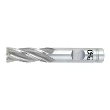 Osg 5414900 Hss End Mill, 1In.Dia., 1-7/8In.Cut L