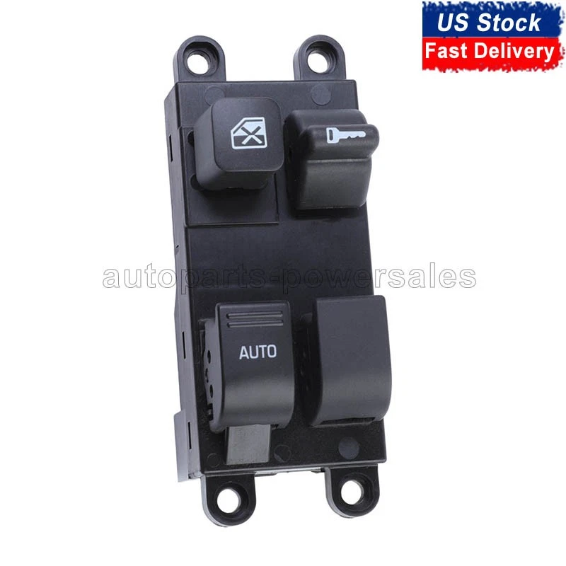 Interruptor de ventana eléctrica del lado del conductor delantero para Nissan Frontier 254018B800 1998-2004 Foto 2 de 4