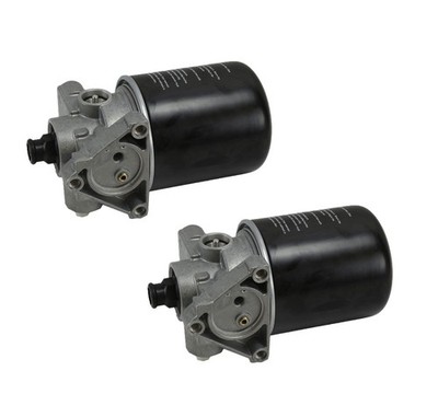 2PK 11''x5.6'' Air Dryer System Purge Type 12V - 90W Replaces Bendix 800887,065691