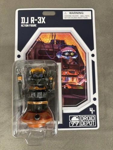 Star Wars DJ R-3X Droid Factory Depot Galaxy's Edge Action Figure. Droid Depot