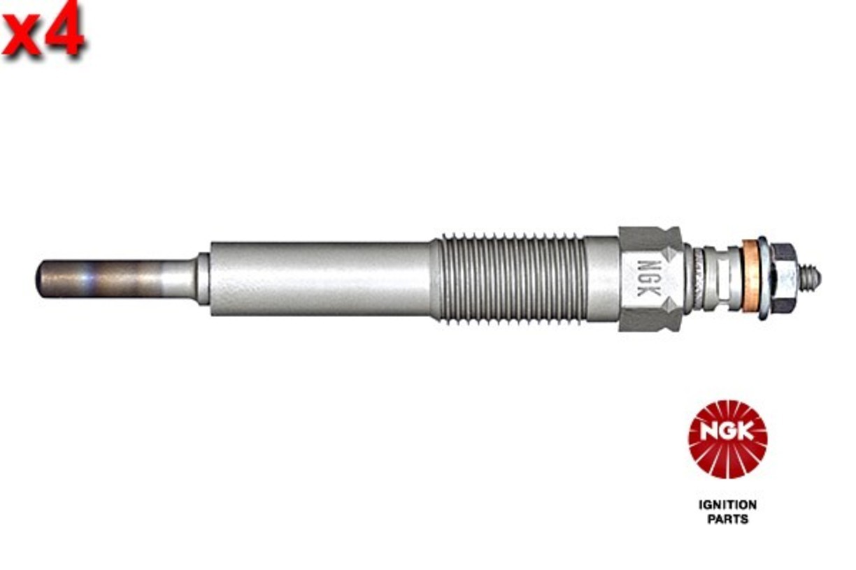 NGK 4x Glow Plug For Mitsubishi Canter N-FE301 N-FE401 4D30 85-03 ME017057