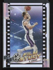 2023-24 Topps Chrome Film Study #FS-11 Domantas Sabonis Sacramento Kings