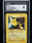 Pikachu #4 Black Star Promo Pokemon Mewtwo Strikes Back 1999 CGC 9 ⚡️