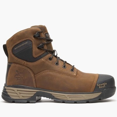 Georgia Boot Durablend Edge 6'' Waterproof Alloy Toe Work Boots for Men GB00679