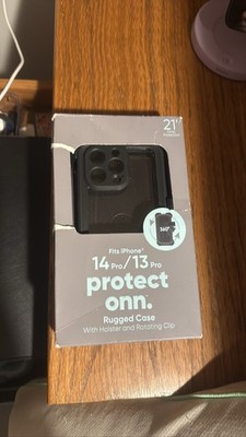 iPhone 14 Pro/13 Pro Rugged Case w/ Holster