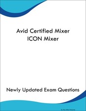Avid Certified Mixer ICON Mixer Study Guide P...