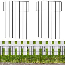 Animal Barrier Fence, 16.7 Inch H X 20 Ft L Dog Fence No Dig, 20 Pack