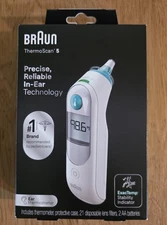 Braun ThermoScan 5 Ear Thermometer, ExacTemp Stability Indicator